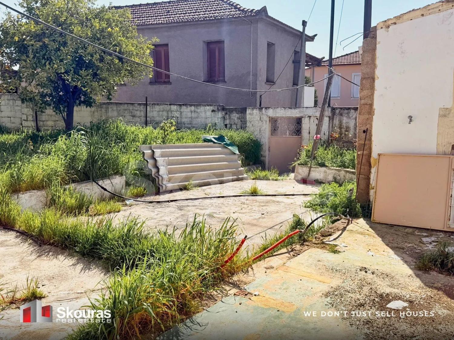 Enclosed garden and yard of the house in Ammos, Messinia